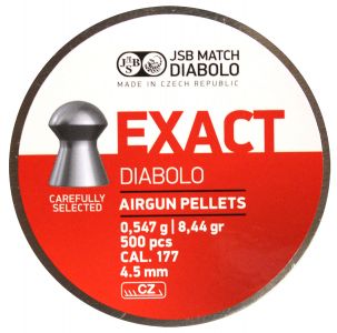 JSB Exact Diabolo 4.51mm 8.44g .177 (x500)