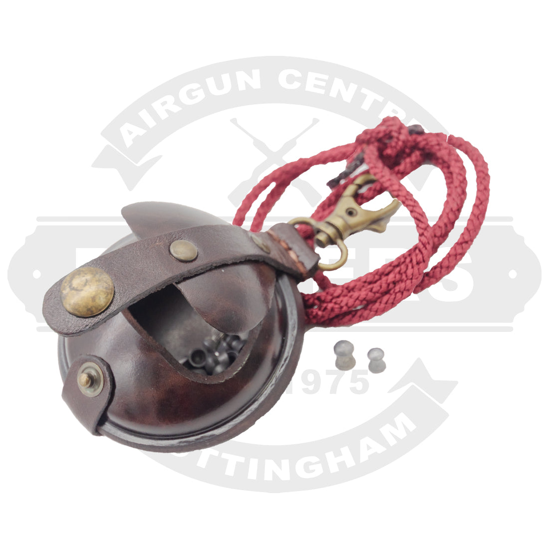 Wilkins Pellet Pouch Dark Brown Small