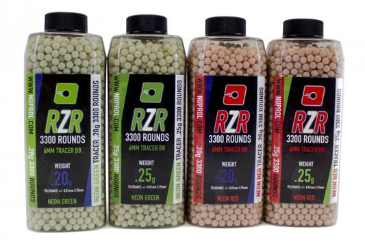 RZR BB 0.25g 6mm Tracer Green (x3300)
