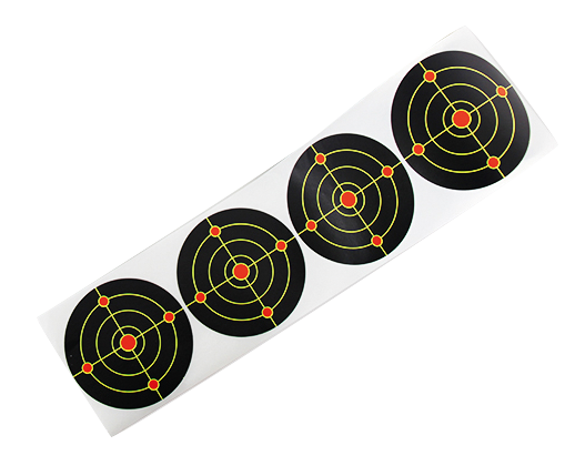 SMK Milbro High Viz Target Stickers (x50)