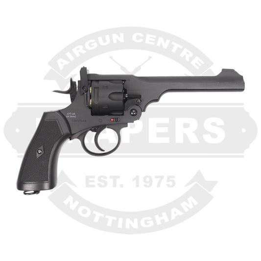 Webley Mk6 Service Revolver Black .177