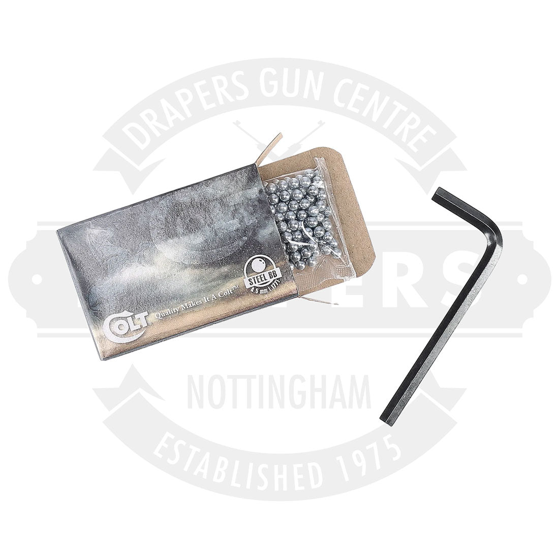 Colt M45 CQBP Black 4.5mm BB