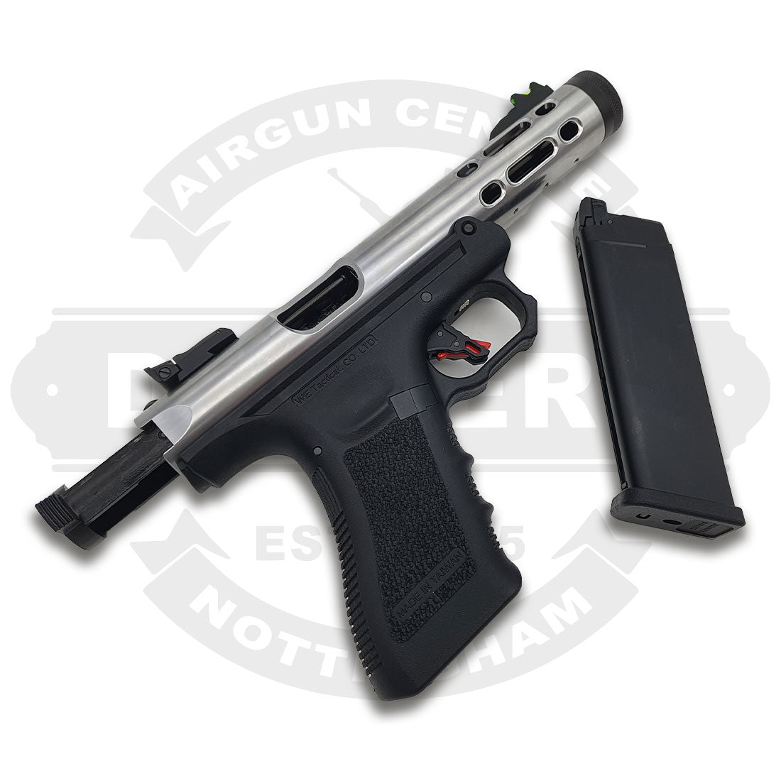 WE Galaxy G Series Gas Blowback Pistol Silver