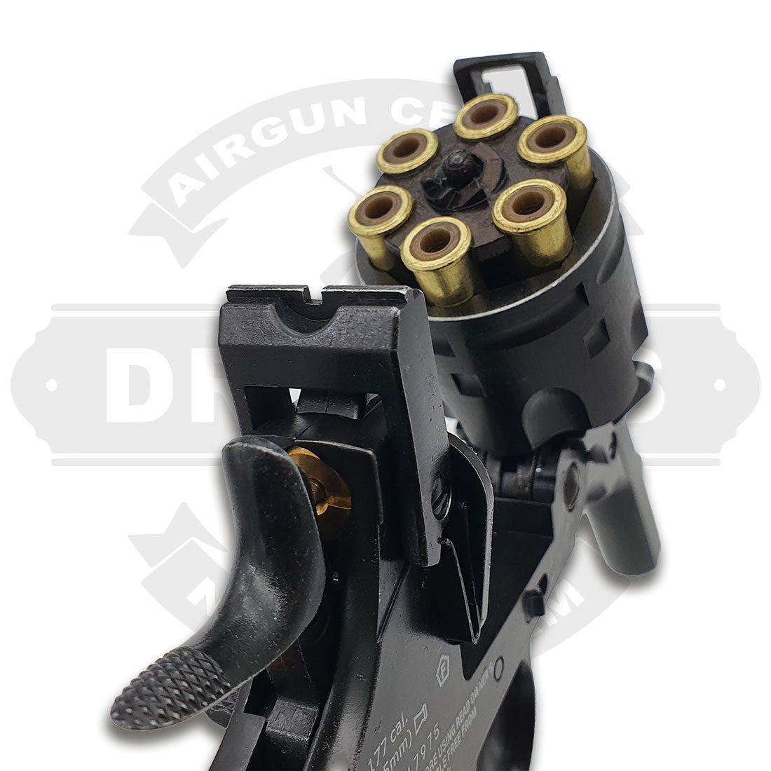 Webley Mk6 Service Revolver 4in The Police Battlefield Finish .177
