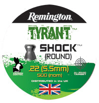 Remington Tyrant Shock Dome Pellets .177 (x500)