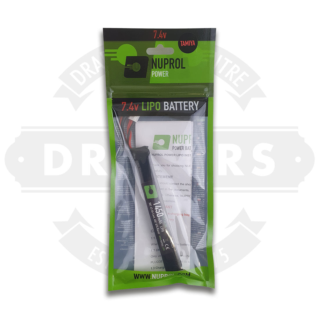 Nuprol 1450mah 7.4v 30c Lipo Stick Type Mini Tamiya