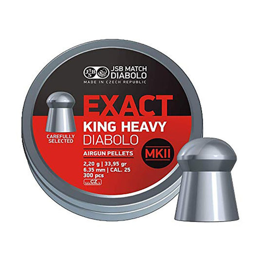 JSB Exact King MKII 33.9gr .25 (x300)