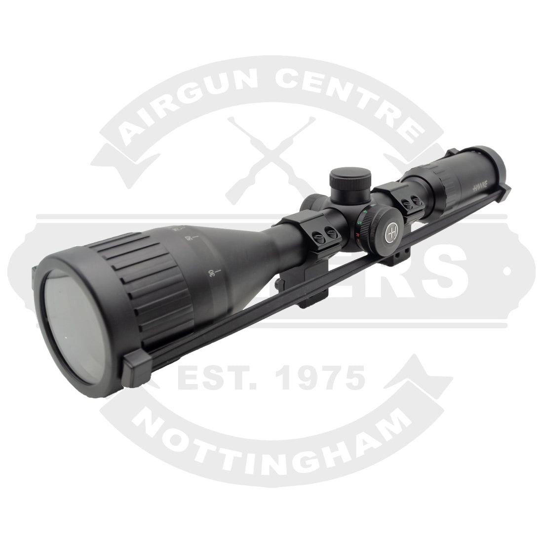 Hawke Fast Mount 3-12x50 AO IR Mil Dot Scope