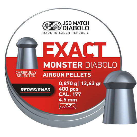 JSB Exact Monster 13.43gr 4.52 .177 (x400)