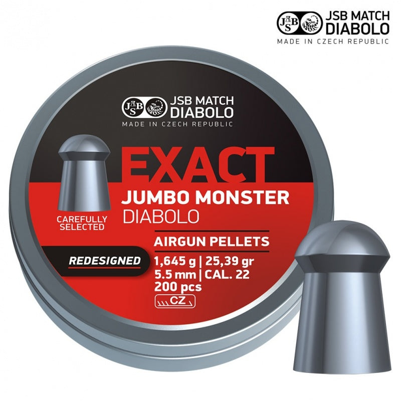 JSB Exact Monster 25.39gr 5.52 .22 (x200)