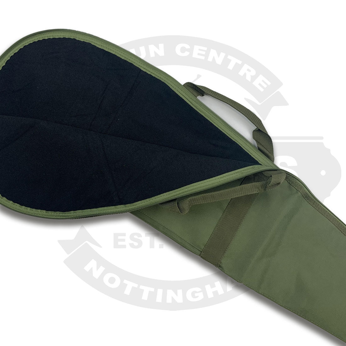 Green Canvas Gun Slip
