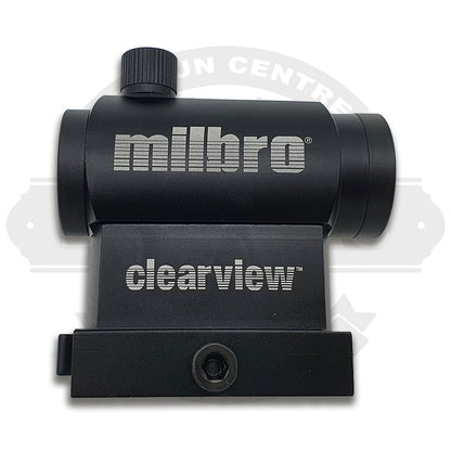 Milbro Clearview T1 Red Dot fits Picatinny Weaver