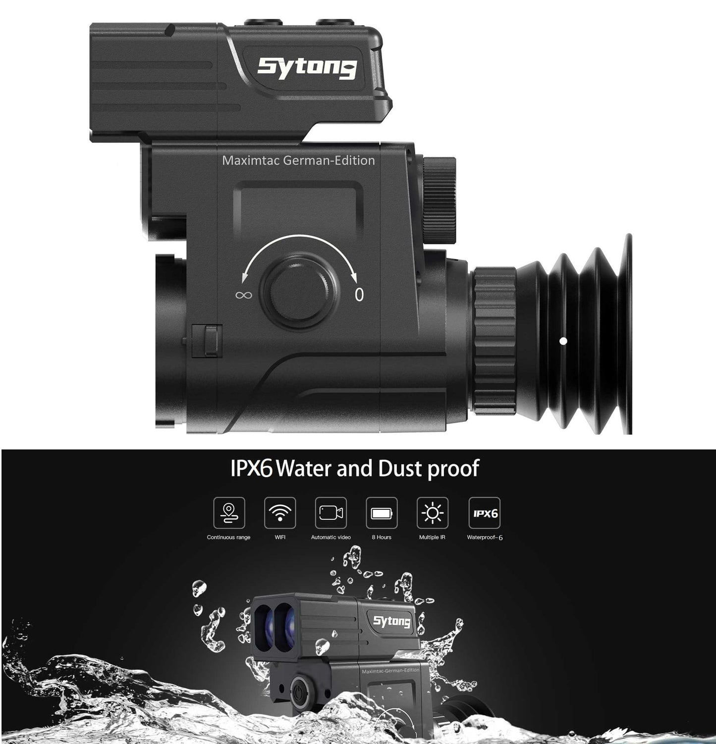 Sytong HT-77 LRF Night Vision Rear Add On