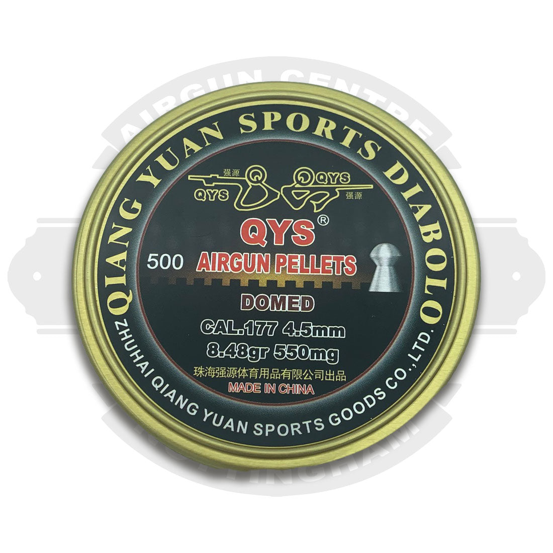 QYS Qiang Yuan Domed 9.56gr 4.50mm .177 (x500)