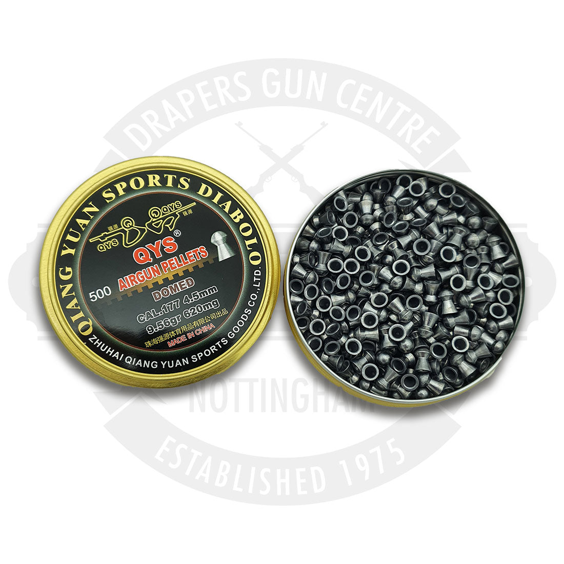 QYS Qiang Yuan Domed 9.56gr 4.50mm .177 (x500)