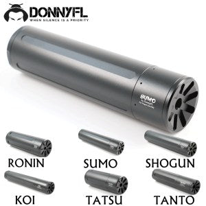 Donny FL Tatsu .25 Silencer (fits .22)