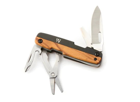 Whitby Kent EDC and Multi Tool (Olive Wood)