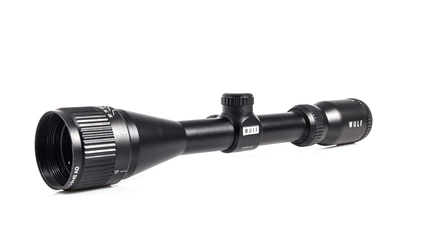 Wulf Fireball 3-9x40 AO MilDot Scope