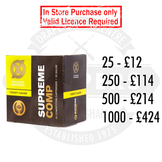 Lyalvale Express Supreme Twenty 20G 21g (x25)