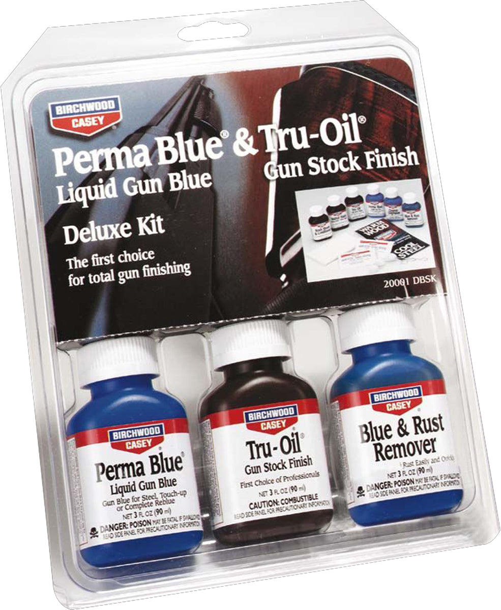 Birchwood Casey Perma Blue and Tru Oil Gun Stock Kit