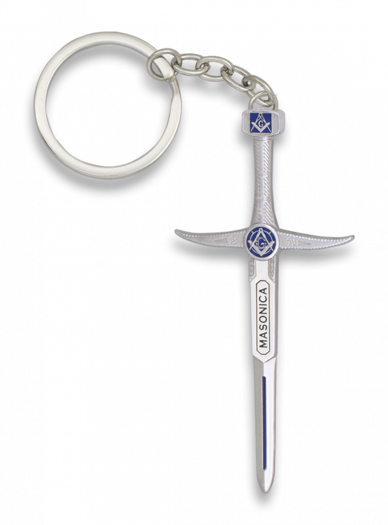Masonica Mini Sword Key Ring