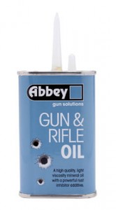 Abbey Gun and Rifle Oil 125ml