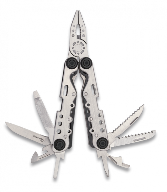 Alicate Albnox Black And Silver Multipurpose Pliers