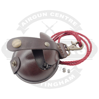 Wilkins Pellet Pouch Dark Brown Large
