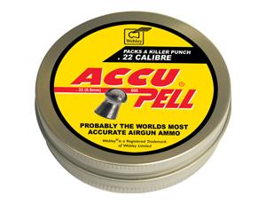 Webley Accupell Domed .177 (x500)