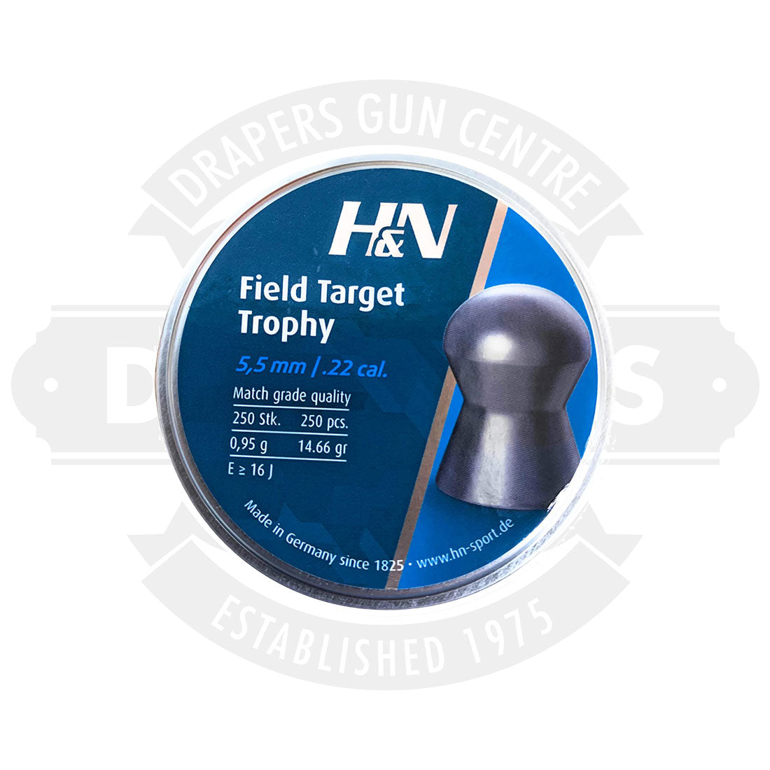 H&N Field Target Trophy 14.66gr .22 (x250)