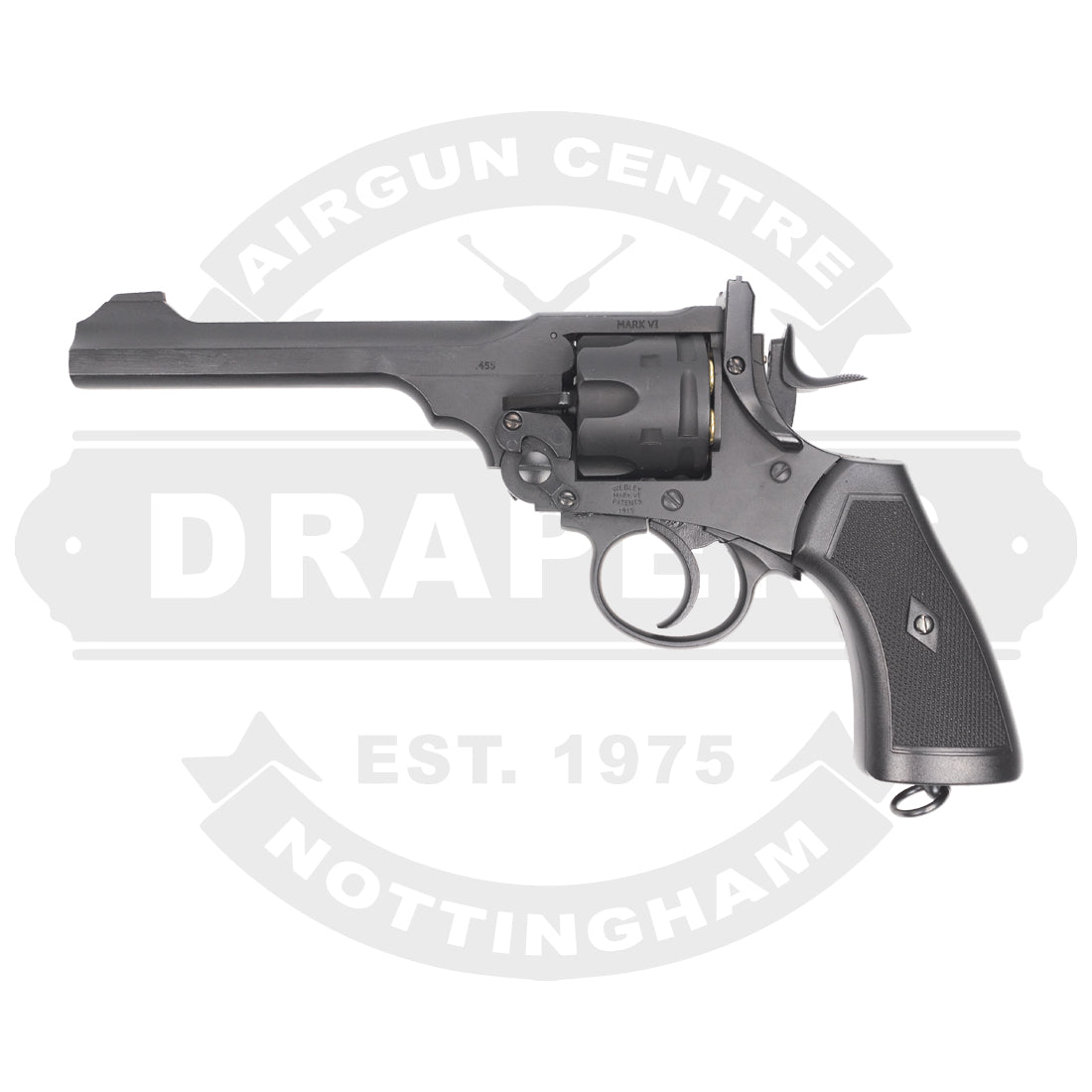 Webley Mk6 Service Revolver Black .177