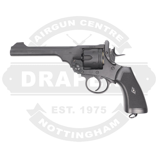 Webley Mk6 Service Revolver Black .177