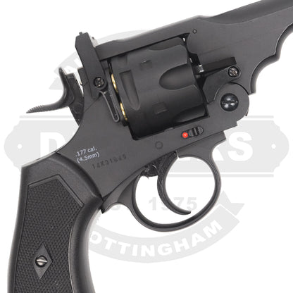 Webley Mk6 Service Revolver Black .177