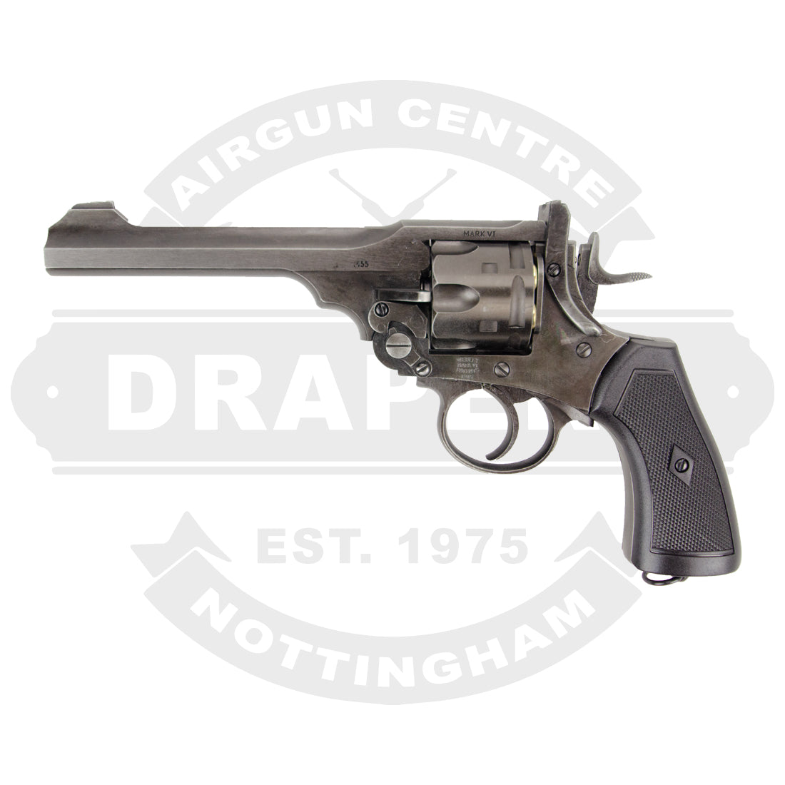 Webley Mk6 Service Revolver Battlefield Aged Finish .177