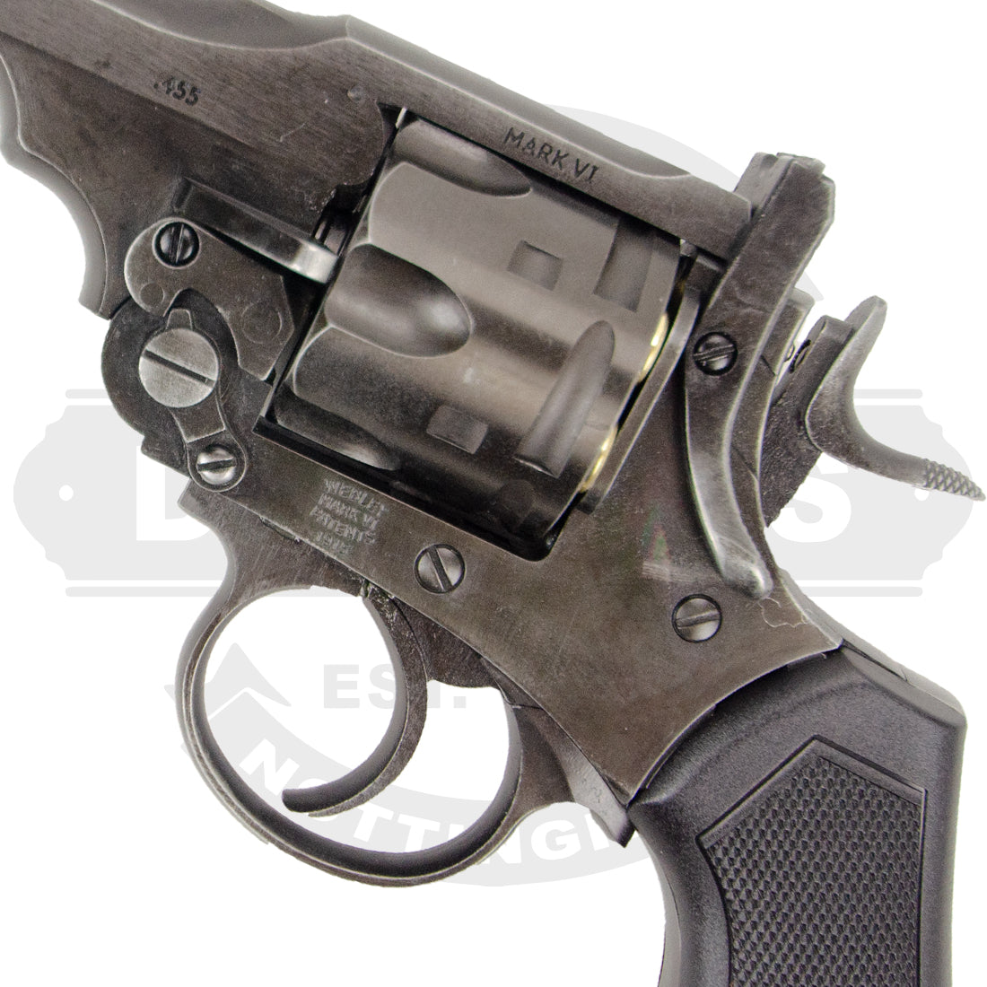 Webley Mk6 Service Revolver Battlefield Aged Finish .177