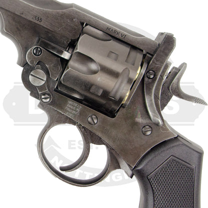 Webley Mk6 Service Revolver Battlefield Aged Finish .177
