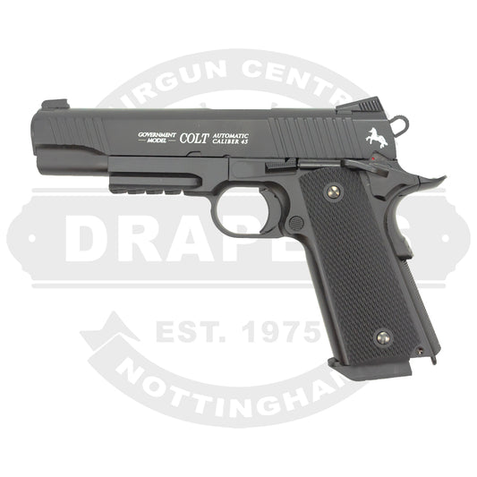 Colt M45 CQBP Black 4.5mm BB