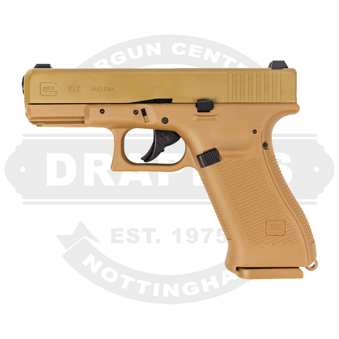 Umarex Glock 19X Tan 4.5mm Non Blowback