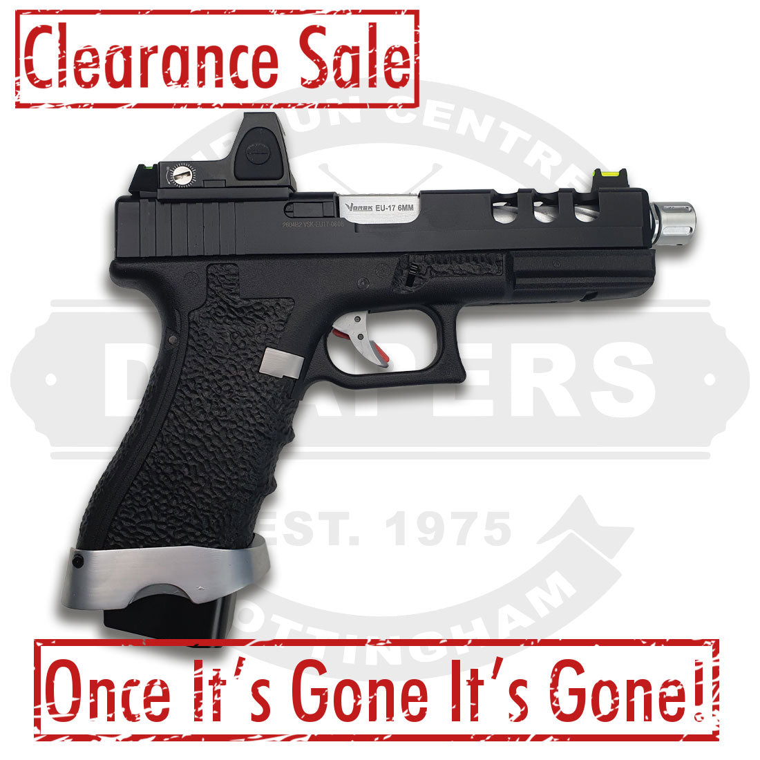Vorsk EU17 Vented Black BDS Red Dot