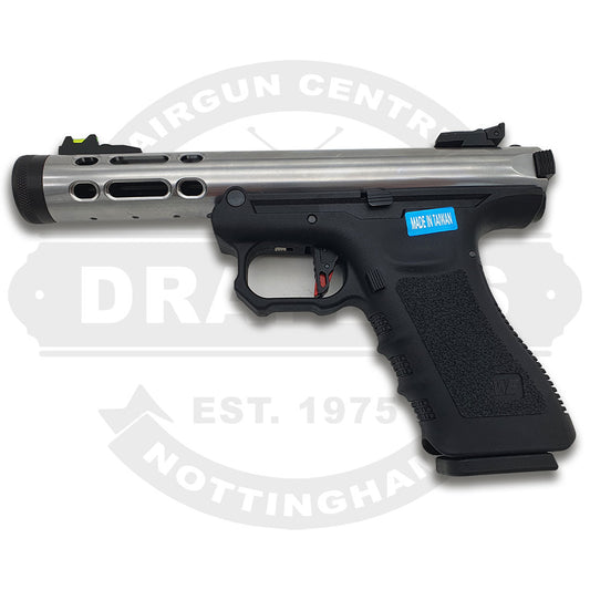 WE Galaxy G Series Gas Blowback Pistol Silver