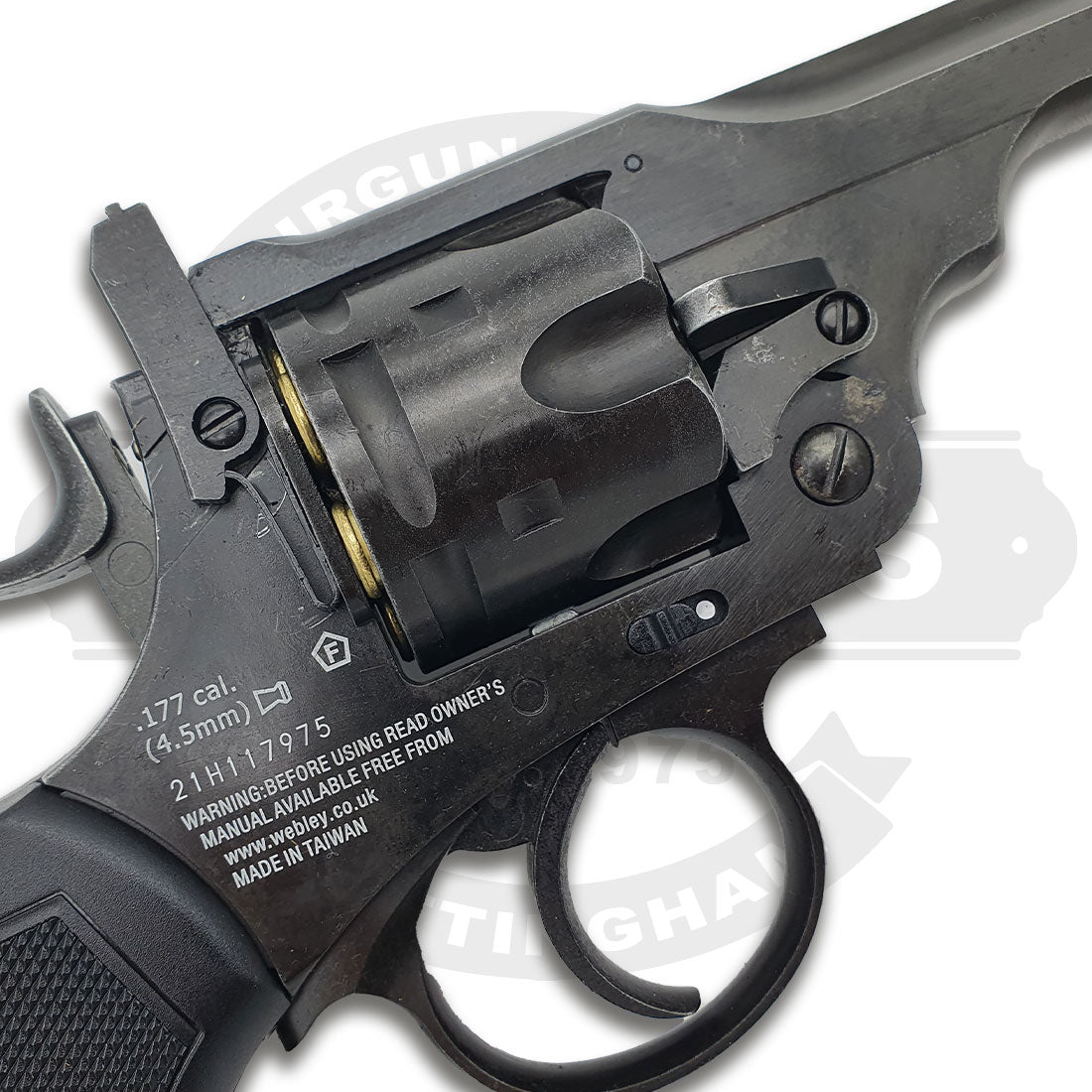 Webley Mk6 Service Revolver 4in The Police Black .22
