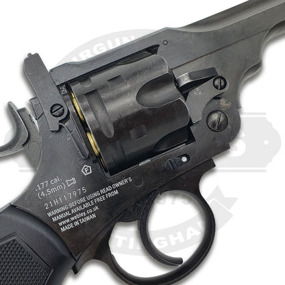 Webley Mk6 Service Revolver 4in The Police Black .22