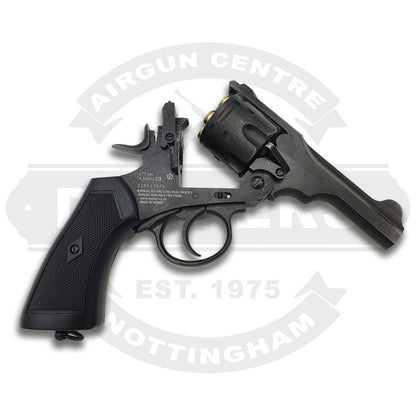 Webley Mk6 Service Revolver 4in The Police Black .22