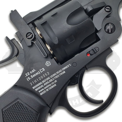 Webley Mk6 Service Revolver 2.5in The Civillian Black .22