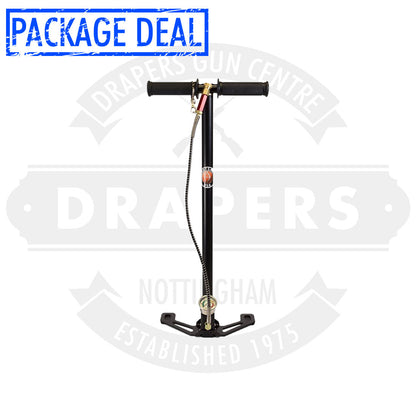 Hatsan Flash QE Tactical PCP Air Rifle Package .177