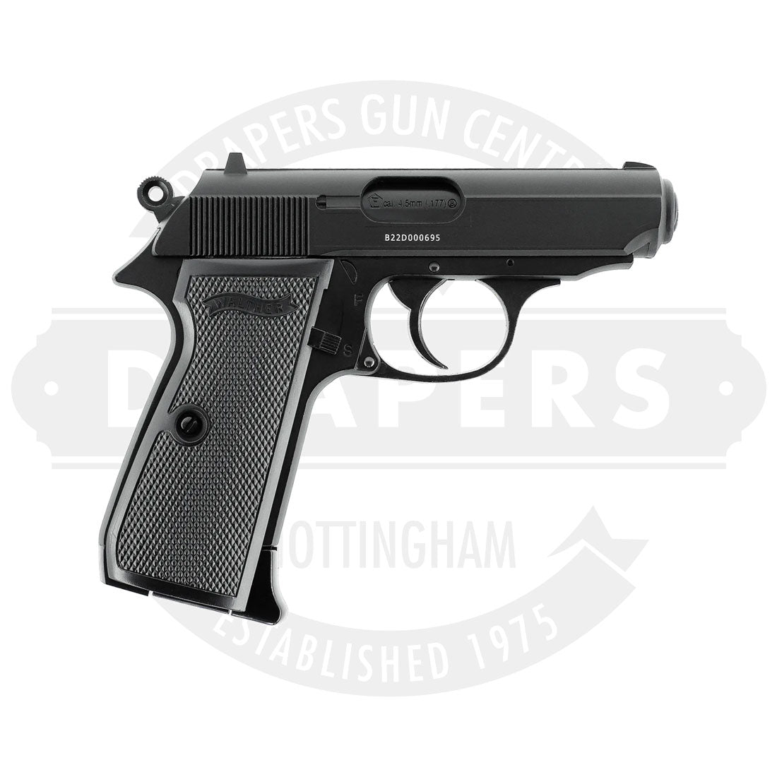 Walther PPK/S Black 4.5mm BB