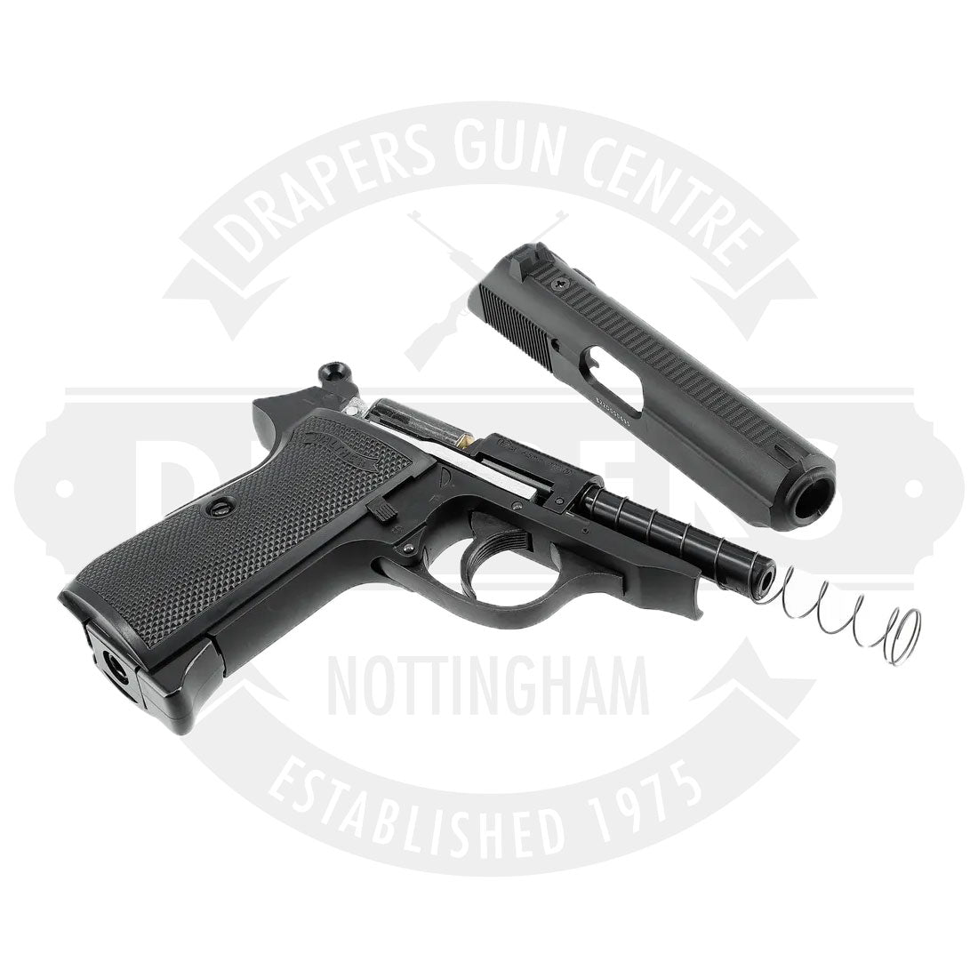 Walther PPK/S Black 4.5mm BB