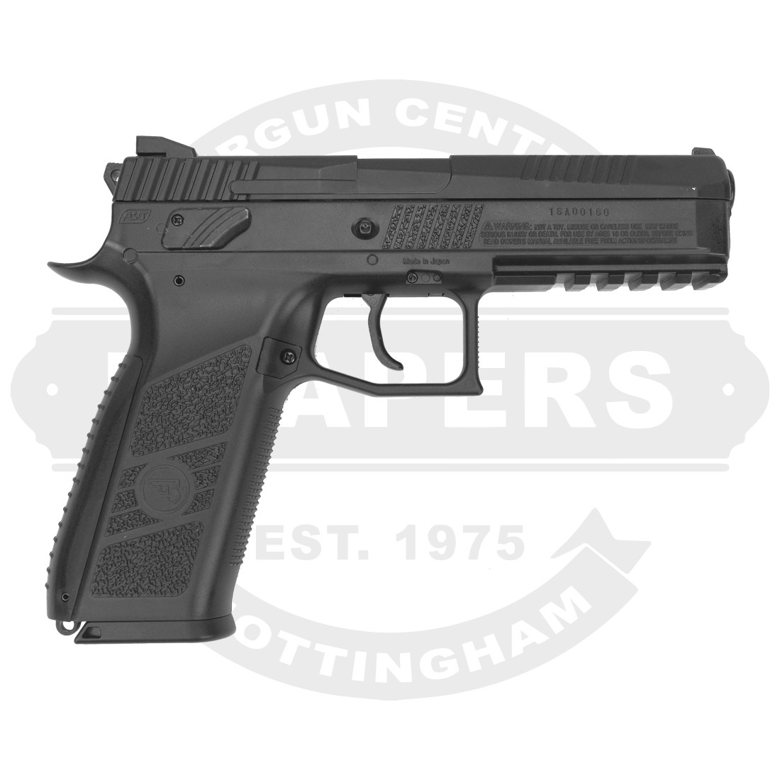 ASG CZ P09 Duty Black 4.5mm/.177 Airguns
