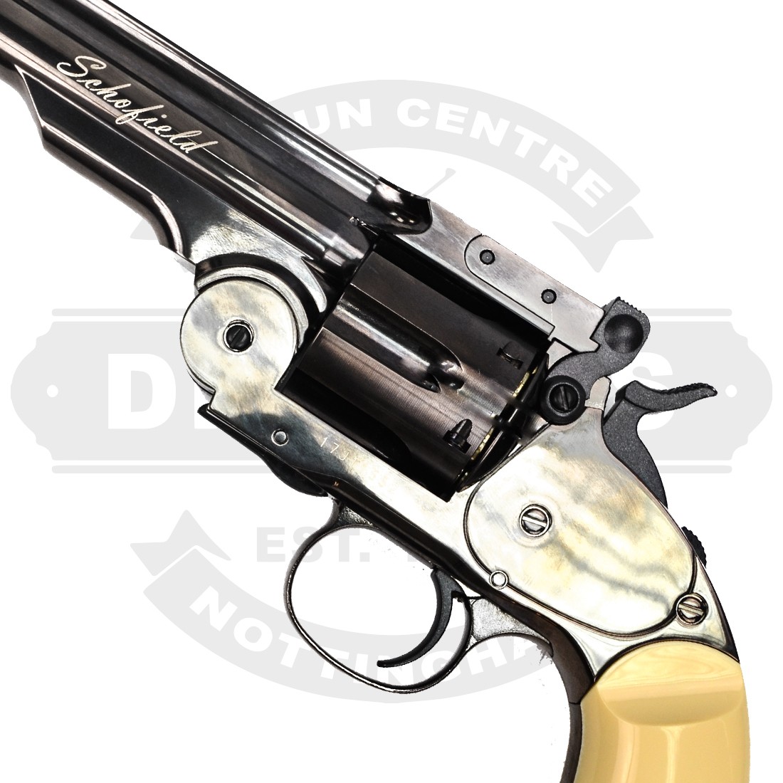 ASG Schofield 6 Silver CO2 Revolver