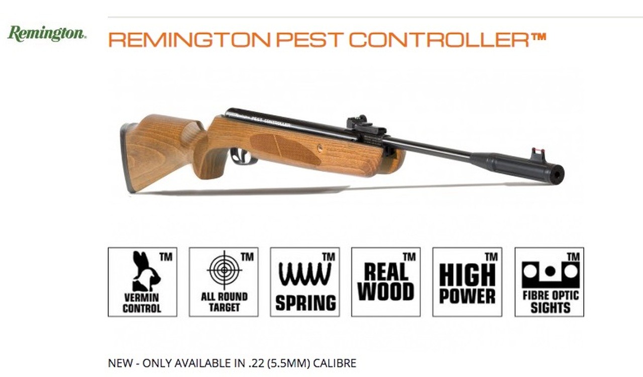 Remington Pest Controller 22 Air Rifles New New Air Guns Airguns 6124